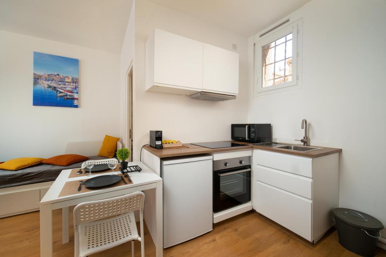 Apartment In The Heart Of Marseille Vieux Port Bagian luar foto